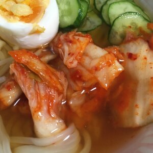 簡単★野菜たっぷり★韓国冷麺